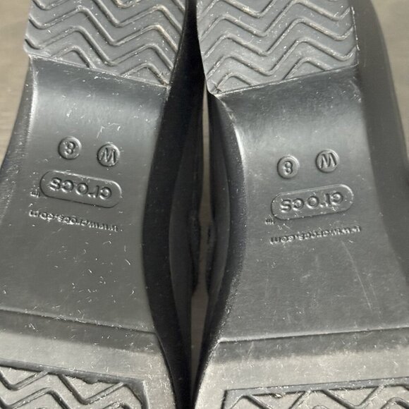 CROCS Sarah Clog Mule Shoes Black - Picture 9 of 11